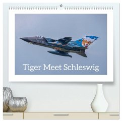 Tiger Meet Schleswig (hochwertiger Premium Wandkalender 2026 DIN A2 quer), Kunstdruck in Hochglanz