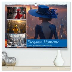 Elegante Momente - Frauen in harmonischer Umgebung (hochwertiger Premium Wandkalender 2026 DIN A2 quer), Kunstdruck in Hochglanz
