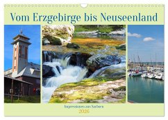 Vom Erzgebirge bis Neuseenland - Impressionen aus Sachsen (Wandkalender 2026 DIN A3 quer), CALVENDO Monatskalender Vom Erzgebirge bis Neuseenland - Impressionen aus Sachsen (Wandkalender 2026 DIN A3 quer), CALVENDO Monatskalender