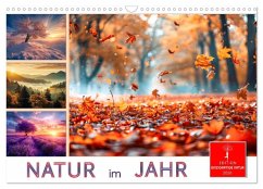 Natur im Jahr (Wandkalender 2026 DIN A3 quer), CALVENDO Monatskalender Natur im Jahr (Wandkalender 2026 DIN A3 quer), CALVENDO Monatskalender