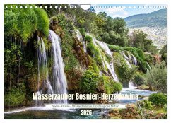 Wasserzauber Bosnien-Herzegowina (Wandkalender 2026 DIN A4 quer), CALVENDO Monatskalender