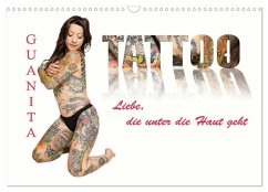 Tattoo-Liebe, die unter die Haut geht (Wandkalender 2026 DIN A3 quer), CALVENDO Monatskalender