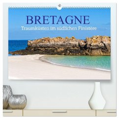 Cover Bretagne - Traumküsten im südlichen Finistère (hochwertiger Premium Wandkalender 2026 DIN A2 quer), Kunstdruck in Hochglanz