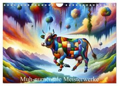 Muh-numentale Meisterwerke (Wandkalender 2026 DIN A4 quer), CALVENDO Monatskalender Muh-numentale Meisterwerke (Wandkalender 2026 DIN A4 quer), CALVENDO Monatskalender