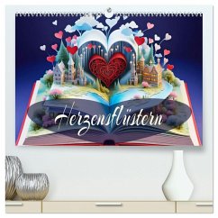 Herzensflüstern (hochwertiger Premium Wandkalender 2026 DIN A2 quer), Kunstdruck in Hochglanz