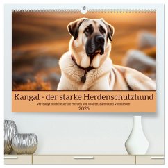 Cover Kangal - der starke Herdenschutzhund (hochwertiger Premium Wandkalender 2026 DIN A2 quer), Kunstdruck in Hochglanz