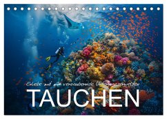 Erlebe mit mir verzaubernde Unterwasserwelten Tauchen (Tischkalender 2026 DIN A5 quer), CALVENDO Monatskalender Erlebe mit mir verzaubernde Unterwasserwelten Tauchen (Tischkalender 2026 DIN A5 quer), CALVENDO Monatskalender