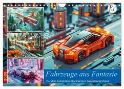 Cover Fahrzeuge aus Fantasie (Wandkalender 2026 DIN A4 quer), CALVENDO Monatskalender