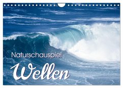 Naturschauspiel Wellen (Wandkalender 2026 DIN A4 quer), CALVENDO Monatskalender