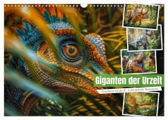 Cover Giganten der Urzeit (Wandkalender 2026 DIN A3 quer), CALVENDO Monatskalender