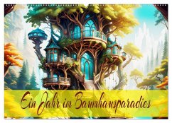 Ein Jahr im Baumhausparadies (Wandkalender 2026 DIN A2 quer), CALVENDO Monatskalender