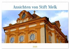 Cover Ansichten vom Stift in Melk (Wandkalender 2026 DIN A2 quer), CALVENDO Monatskalender