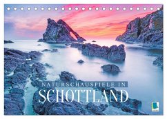 Naturschauspiele in Schottland (Tischkalender 2026 DIN A5 quer), CALVENDO Monatskalender