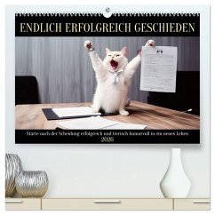 Cover Endlich erfolgreich geschieden (hochwertiger Premium Wandkalender 2026 DIN A2 quer), Kunstdruck in Hochglanz