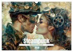 Steampunk - Blütezeit der Mechanik (Wandkalender 2026 DIN A3 quer), CALVENDO Monatskalender