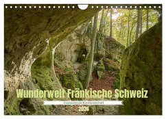 Wunderwelt Fränkische Schweiz (Wandkalender 2026 DIN A4 quer), CALVENDO Monatskalender