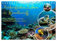 Farbenfrohes Leben im Korallenriff (Tischkalender 2026 DIN A5 quer), CALVENDO Monatskalender Cover Farbenfrohes Leben im Korallenriff (Tischkalender 2026 DIN A5 quer), CALVENDO Monatskalender