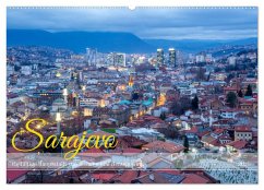 Cover Sarajevo - Vielfältige Hauptstadt von Bosnien und Herzegowina (Wandkalender 2026 DIN A2 quer), CALVENDO Monatskalender
