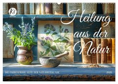 Cover Heilung aus der Natur (Wandkalender 2026 DIN A2 quer), CALVENDO Monatskalender