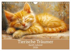 Tierische Träumer - Sanft ruhend (Wandkalender 2026 DIN A4 quer), CALVENDO Monatskalender Tierische Träumer - Sanft ruhend (Wandkalender 2026 DIN A4 quer), CALVENDO Monatskalender