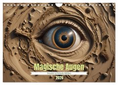 Magische Augen (Wandkalender 2026 DIN A4 quer), CALVENDO Monatskalender