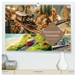 Miniaturwelt Eisenbahn - Zug um Zug ins Abenteuer (hochwertiger Premium Wandkalender 2026 DIN A2 quer), Kunstdruck in Hochglanz Miniaturwelt Eisenbahn - Zug um Zug ins Abenteuer (hochwertiger Premium Wandkalender 2026 DIN A2 quer), Kunstdruck in Hochglanz