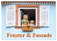 Fenster & Fassade (Tischkalender 2026 DIN A5 quer), CALVENDO Monatskalender Fenster & Fassade (Tischkalender 2026 DIN A5 quer), CALVENDO Monatskalender