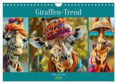 Giraffen-Trend. Hals und Stil (Wandkalender 2026 DIN A4 quer), CALVENDO Monatskalender Giraffen-Trend. Hals und Stil (Wandkalender 2026 DIN A4 quer), CALVENDO Monatskalender