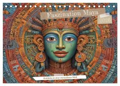 Cover Faszination Maya: Einblicke in eine versunkene Welt (Tischkalender 2026 DIN A5 quer), CALVENDO Monatskalender