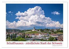 Schaffhausen - nördlichste Stadt der Schweiz (Wandkalender 2026 DIN A2 quer), CALVENDO Monatskalender
