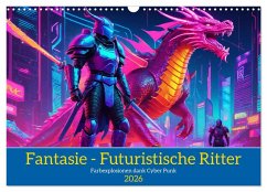 Fantasie - Futuristische Ritter (Wandkalender 2026 DIN A3 quer), CALVENDO Monatskalender Fantasie - Futuristische Ritter (Wandkalender 2026 DIN A3 quer), CALVENDO Monatskalender