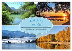 Cover Erholung am See - Die schönsten Seen in Deutschland (Wandkalender 2026 DIN A4 quer), CALVENDO Monatskalender