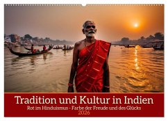 Tradition und Kultur in Indien (Wandkalender 2026 DIN A2 quer), CALVENDO Monatskalender Cover Tradition und Kultur in Indien (Wandkalender 2026 DIN A2 quer), CALVENDO Monatskalender