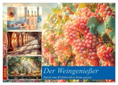 Der Weingenießer (Wandkalender 2026 DIN A2 quer), CALVENDO Monatskalender Der Weingenießer (Wandkalender 2026 DIN A2 quer), CALVENDO Monatskalender