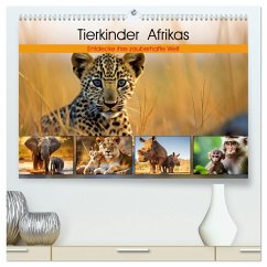 Tierkinder Afrikas - Entdecke ihre zauberhafte Welt (hochwertiger Premium Wandkalender 2026 DIN A2 quer), Kunstdruck in Hochglanz Tierkinder Afrikas - Entdecke ihre zauberhafte Welt (hochwertiger Premium Wandkalender 2026 DIN A2 quer), Kunstdruck in Hochglanz