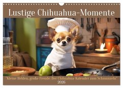 Lustige Chihuahua-Momente (Wandkalender 2026 DIN A3 quer), CALVENDO Monatskalender