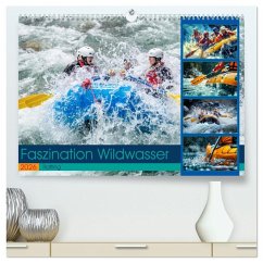 Cover Faszination Wildwasser - Rafting (hochwertiger Premium Wandkalender 2026 DIN A2 quer), Kunstdruck in Hochglanz