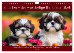 Shih Tzu - der wuschelige Hund aus Tibet (Wandkalender 2026 DIN A4 quer), CALVENDO Monatskalender Cover Shih Tzu - der wuschelige Hund aus Tibet (Wandkalender 2026 DIN A4 quer), CALVENDO Monatskalender