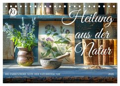 Cover Heilung aus der Natur (Tischkalender 2026 DIN A5 quer), CALVENDO Monatskalender