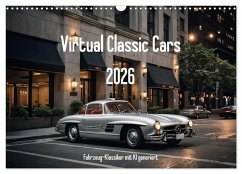Cover Virtual Classic Cars (Wandkalender 2026 DIN A3 quer), CALVENDO Monatskalender