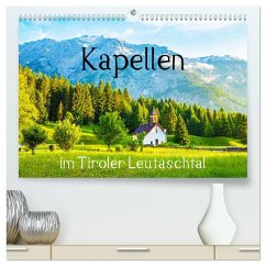 Cover Kapellen im Tiroler Leutaschtal (hochwertiger Premium Wandkalender 2026 DIN A2 quer), Kunstdruck in Hochglanz