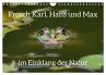 Frosch Karl, Hans und Max im Einklang... - Bild 1