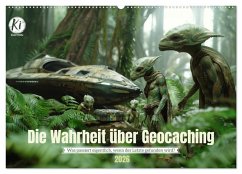 Cover Die Wahrheit über Geocaching (Wandkalender 2026 DIN A2 quer), CALVENDO Monatskalender