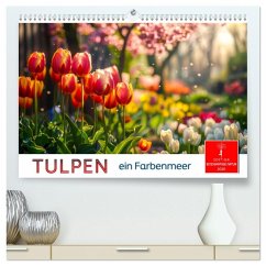 Tulpen - ein Farbenmeer (hochwertiger Premium Wandkalender 2026 DIN A2 quer), Kunstdruck in Hochglanz Tulpen - ein Farbenmeer (hochwertiger Premium Wandkalender 2026 DIN A2 quer), Kunstdruck in Hochglanz