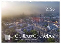 Cover Cottbus/Chósebuz (Wandkalender 2026 DIN A2 quer), CALVENDO Monatskalender