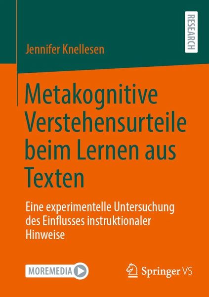 Metakognitive Verstehensurteile beim Lernen aus Texten (eBook, PDF) Metakognitive Verstehensurteile beim Lernen aus Texten (eBook, PDF)