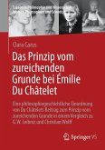 Das Prinzip vom zureichenden Grunde bei Émilie Du Châtelet (eBook, PDF)