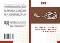 Cover De l'usage des ressources religieuses en contexte de crise au Sénégal