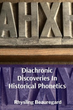 Cover Diachronic Discoveries In Historical Phonetics
