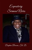Espository Sermon Notes